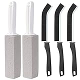 IKOPFLN 5 PCS Bimsstein Toilettenreiniger Cleaning Block WC, Pure Clean Bürste Urinsteinentferner Extra Stark Toilettenreiniger Fektive Reinigung, Entfernt Hartnäckige Flecken, Bimssteinbürsten