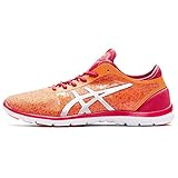 ASICS Damen Gel-Fit Nova Schuhe Turnschuhe Sneaker Melone/Silber/Azalee 40