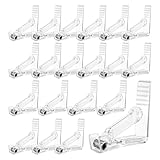 Clip Halterung – 5,5 x 5,5 x 1,6 cm, verstellbare Tischdeckenclips, große Tischtuchklammern, Picknick-Tischdeckenclips | Lastringg Easy Nacloth Finders für eine Verwendung in PL