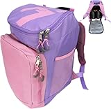 Forroby Skischuhtasche, 35L Kinder-Schuhtasche mit Helmfach und Rucksackgurten, für Ski- und Snowboardschuhe, Skihelm, Schutzbrille und Schneejacke, Sportartikel für Kinder