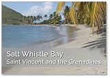 Kühlschrankmagnet Salzpfeife Bay Mareau St. Vincent und die Grenadinen 28
