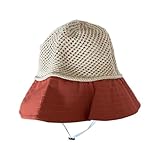 Harilla Strand-Sonnenhut für Damen, Kappe, Boho-Schlapphut, Fischerhut für Wandern, Reisen, Sommer