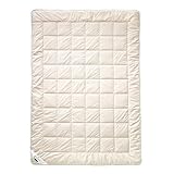 Billerbeck Bettdecke E45 Bamboo - Ganzjahresdecke – 135 x 200 cm – Baumwolldecke - Bettdecke für das ganze Jahr – mit Bambus Füllung