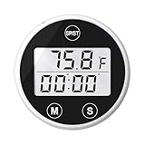 Thermometer für Eisbad, schwimmender Temperatur-Tester für kalte Bäder und Eisbäder, wasserdichtes Zubehör für Teich mit Timer für drinnen und draußen