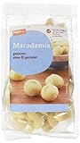 tegut... Macadamianüsse gesalzen und ohne Öl geröstet - Snack Nüsse - 1 Packung, 100g - reich an Mineralstoffen für Sport Party