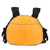 Jugend-Bootsweste, verstellbare Schwimmweste, bequem, orange, zum Kajakfahren