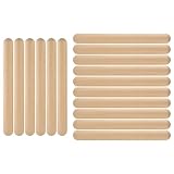 CHEUKYIU 16 Stücke 20cm Klanghölzer Klangholz Instrument Rhythmusstöcke Set Klangstäbe Aus Holz für Schulen, Bands, Professionals or Beginners of all styles, Unpainted
