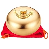Mini Warmflasche, Wärmflasche Aus Messing Mit Weichem Bezug, 0.5L/1L Handwärmer Für Kinder, Männer, Frauen, 2L/3L Hot Water Bottle(Brass (Smooth),XXL)