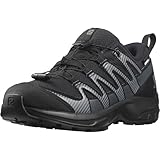 Salomon XA Pro V8 Climasalomon Waterproof Kinder Outdoor-Schuhe, Präzise Passform, Grip in jedem Gelände, Sportlicher Look, Black, 33