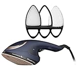 Russell Hobbs Dampfbügeleisen Multi [Dampfglätter & Dampfbügeleisen] Steam Genie 2-in-1 (1700W, 20g/min Dampf, Hitzebeständige Tasche, 3 Aufsätze: Kleidung, Vorhänge, Polstermöbel) Bügeleisen 28370-56