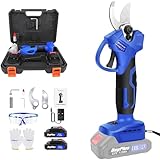 30mm Akku Astschere Astschneider Strauchschere Gartenschere Rebschere 2 Akku Bürstenlosen Motor 21V Akku Astschere Gartenschere Strauchschere Obstbaumschere