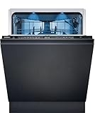 Siemens SX95EX12CE, iQ500 Smarter Geschirrspüler, Vollintegrierte Spülmaschine, 60 cm, Made in Germany, XXL, Besteckschublade, Extra leise, varioSpeed,autoOpen dry, glassZone, varioScharnier