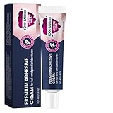 Sichere Prothesencreme, Sicherer Prothesenkleber,40g Haftcreme für Zahnersatz | Erneuert und festigt lose Zahnprothesen, Haftcreme für Ober-, Unter- oder Teilprothesen