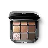 KIKO Milano Glamour Multi Finish Eyeshadow Palette 01 | Palette Mit 9 Lidschatten Mit Verschiedenen Finishes