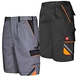 Art.Master Shorts Herren Schwarz Größe 52 - Arbeitsshorts mit Stretch-Einsatz und 6 Taschen - Arbeitskleidung Männer für Metallbau Instandhaltung Technik Werkstatt Kfz Handwerk Lager Hobby Heimwerke