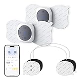 Comfytemp TENS Gerät Kabellos mit 2 Wireless Host,Schmerztherapie Kontrolle per Knopfdruck und App mit 30 Programme 20 Intensitätsstufen MassageGerät Muskelstimulator mit 4 Elektroden Pads K6122