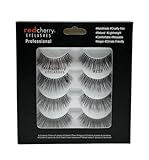Red Cherry Wimpern- # 217 Multipack (4 Paar) - Professional Echthaarwimpern für den natürlichen Look