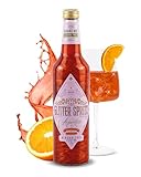 Glitter Spritz - Das Original - Alkoholfrei 0,7L - Alkoholfreier Aperitivo Glitzer Cocktail mit Bitter Orange, Rhabarber & Kräutern für Glitzer Drinks Italian Spritz & besondere Anlässe (1 x 0,7L)
