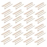 OHPHCALL 150 Stück Wachsstift Zur Haarentfernung Gesichtshaarentfernung Für Wachsstangen Haarentfernungsstift Haarentfernungsstreifen Wachsstreifen Zur Haarentfernung Wachsspatel Hölzern