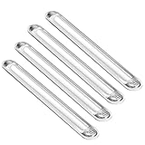 4 Stück Lang Möbelstoßstangen Gummipuffer Selbstklebend Gummifüße Türpuffer Elastikpuffer Transparent Buffer Schutzpuffer Möbelpuffer Für Wandschutz Stuhl Türen Schranke Schubladen (4 lang)