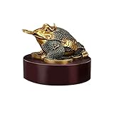 ZENGXJYCQINGJIANG feng Shui Ornamente Home Dekoration Kupfer Stativ Kröte Glück Ornament Wohnzimmer Büro Feng Shui Skulptur reichtum und glück