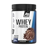 All Stars 100% WHEY PROTEIN 908gI Eiweiß-Pulver mit Whey-Konzentrat & Isolat I leckeres Low-Fat Powder I hochwertiges Protein-Pulver I cremiger Protein-Shake mit Chocolate-Flavour
