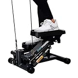 Exerpeutic EXERWORK 850 Bluetooth Smart Cloud Fitness Mini-Stepper mit erweiterter Kapazität und einstellbarer Schritthöhe, kostenloser App und Workout-Zieleinstellung