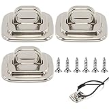Zolunu 3 Pack Anti-Diebstahl-Selbstklebe-Sicherheitsplatte für Kabel zum Sichern von Laptops, Mac Book, Tablets, iPad oder Anderen Computern