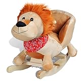 vidaXL Schaukeltier Löwe Schaukelpferd Schaukelspielzeug Spielzeug Kinder Baby