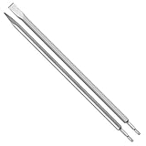 2 Stück SDS Plus Meissel Set Meißel Spitzmeißel Flachmeißel extra lang 800 mm