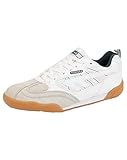 Hi-Tec Squashschuhe für Herren, weiß/grün, 36 1/3 EU