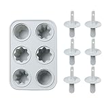 Quadratische Eiswürfel in einer Schale mit Stielen, leicht zu lösende Eis am Stiel-Maker, selbstgemachtes Eis (blau) Frischhaltekugel (GY2, One Size)