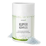 Sanuvit® - Kupfer Komplex 3 mg | 180 Kapseln | Komplex aus 3 Kupferverbindungen | Kupfercitrat, Kupfergluconat & Kupferbisglycinat | Verbesserte Bioverfügbarkeit | Vegan | Qualität aus Österreich