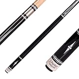 Parker Billardqueue Premium Edition PE-Serie, Profi-Cue, Quick-Joint 12,75 Mehrschicht Leder-Tip, Leinenband, Leder, Optional Extension Carbon 20cm