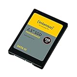 Intenso Interne 2,5' SSD SATA III Performance, 128 GB, 550 MB/Sekunden, Schwarz