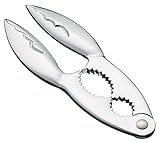 MasterClass Krebs-und Hummerzange, Stahl, Silber, 16.5 x 6.5 x 0.5 cm