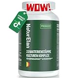 Probio 23 Kulturen Komplex, 200 Mrd KbE/g, Mehrere Bakterienstämme mit Saccharomyces Boulardii, aktiver B-Komplex und Akazienfaser, Magensaftresistent, Vegan, in Deutschland produziert, 60 CT