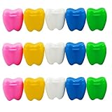 XPEX 15 Stück Milchzahndose Mädchen,Zahndose milchzähne,Zahnbox Dose zur Aufbewahrung von Milchzähnen,milchzahnbox,Baby Milchzähne Box als Geschenk zum Geburtstag oder Taufe