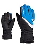 Ziener Kinder LORIKO Ski-Handschuhe/Wintersport | wasserdicht atmungsaktiv, persian blue, 7