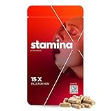 Stamina Potenzkapseln für Männer – 15 Kapseln – Maca, Tribulus, Ginkgo & Sibirischer Ginseng – Natürliches Potenzmittel mit L-Arginin & Zink – Unterstützung für männliche Vitalität & Sofortwirkung