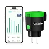 WLAN Steckdose Outdoor GreenSun Zeitschaltuhr Aussenbereich VeSync App Zeitschaltuhr Steckdose WLAN Steckdose mit Strommessung Aussensteckdose wasserdicht Steckdose Stromzähler für Steckdose 2.4G IP44