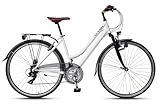 WYNN Trekkingrad 28 Zoll TRK1.0 weiß Rahmenhöhe 48 cm Damen 21 Gänge V-Brake