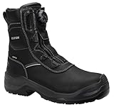 ELTEN Sicherheitsschuhe Joschi BOA GTX ESD S3 CI, Damen und Herren, Leder, Aluminiumkappe (Leichter als Stahlkappe), robust Schwarz43
