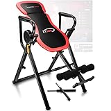 Sportstech 6in1 Inversionsbank für Fitness & Sport Zuhause | Bauchtrainer & Rückentrainer + Klimmzugstange | Heimtrainer klappbar max 150 kg | Smart Trainer für Ihr Homeworkout-Equipment |IT300