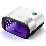 UV LED Nagellampe, SUNUV 48W Professioneller Gel Lampe Nageltrockner für Gelpolitur-Härtungslichtmaschine, mit automatischem Sensor und LCD-Display für Heim- und Nagelstudio Geschenk