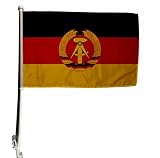U24 Autoflagge Autofahne DDR Premium