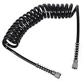 UKCOCO Maschinensprühschlauch für Gesichtsreinigungsgerät Flexibler Spiralschlauch aus Verschleißfestem Material mit Federrohr Ersatzteil für Hydrofacial Geräte zur Porenreinigung