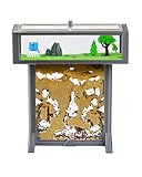 AntHouse - 3D Ameisenfarm aus Sand | Grau T Kit 15x15x1,5 cm | Inklusive Ameisen