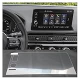 Xgupxuc Glas Displayschutzfolie Gehärtetem Glas Film Für Civic 2025 Auto Radio GPS Navigation Screen Protector Innen Zubehör(7 inch)