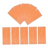 TOPPERFUN 10 Stück Teiliges Zedernholz Chips Dünn Zedernholzblätter für Zigarrenbox Humidor Zubehör zur Aromaverstärkung und Feuchteregulierung